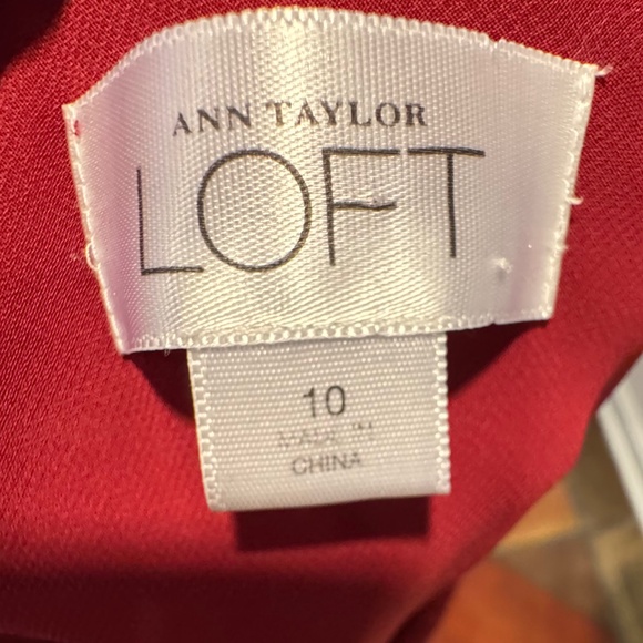 Ann Taylor LOFT V-neck blouse - Picture 3 of 7